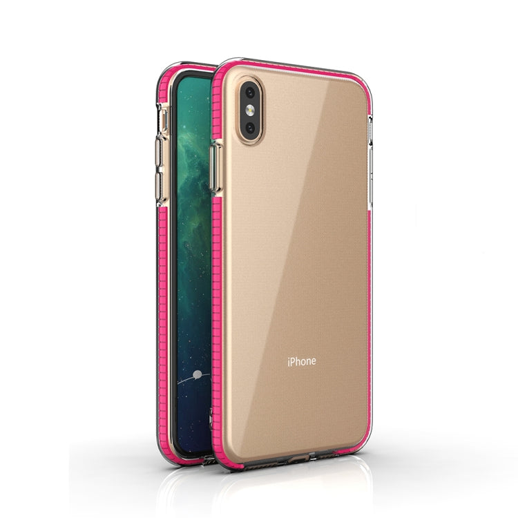 For iPhone XS Max TPU Double-color Shockproof Protective Case