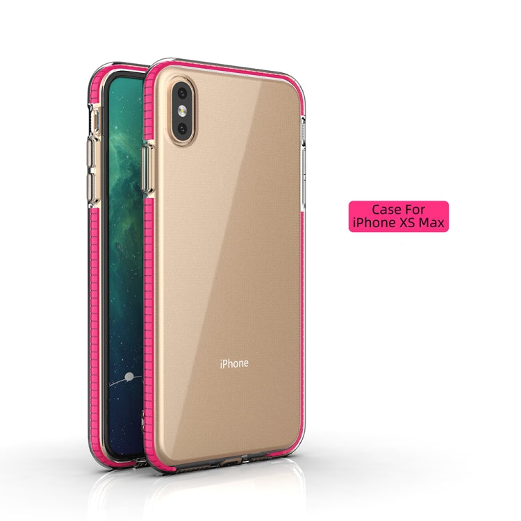 For iPhone XS Max TPU Double-color Shockproof Protective Case