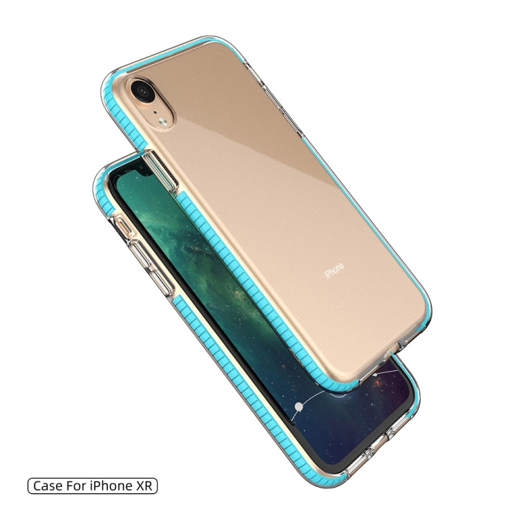 For iPhone XR TPU Double-color Shockproof Protective Case