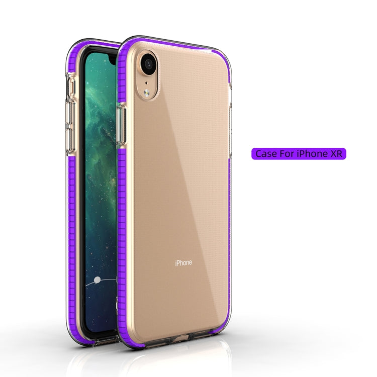 For iPhone XR TPU Double-color Shockproof Protective Case