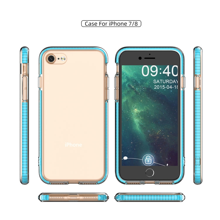 For iPhone 8 & 7 TPU Double-color Shockproof Protective Case