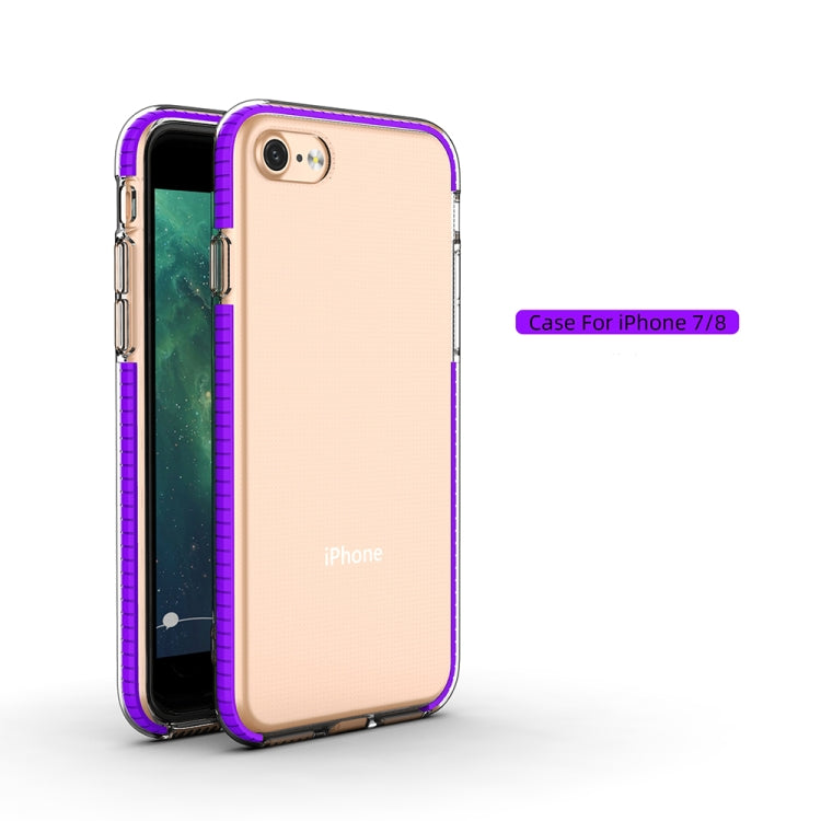 For iPhone 8 & 7 TPU Double-color Shockproof Protective Case