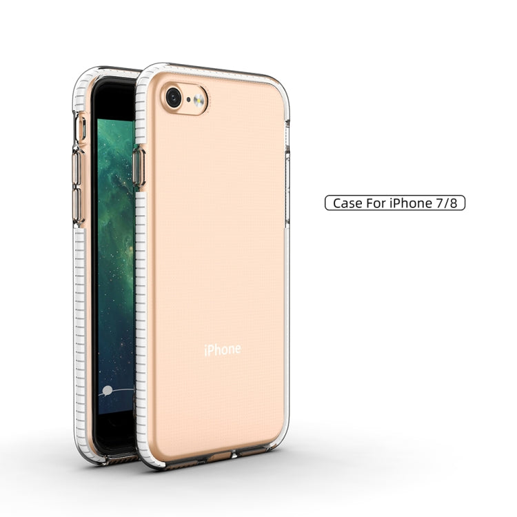For iPhone 8 & 7 TPU Double-color Shockproof Protective Case