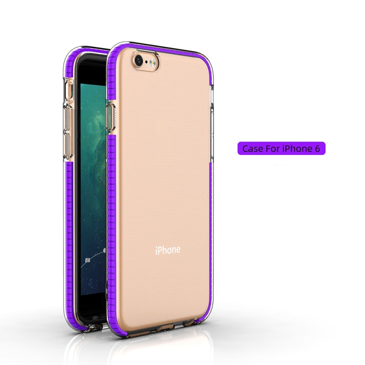 For iPhone 6 TPU Double-color Shockproof Protective Case