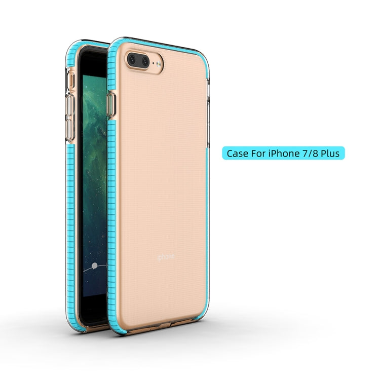 For iPhone 8 Plus & 7 Plus TPU Double-color Shockproof Protective Case