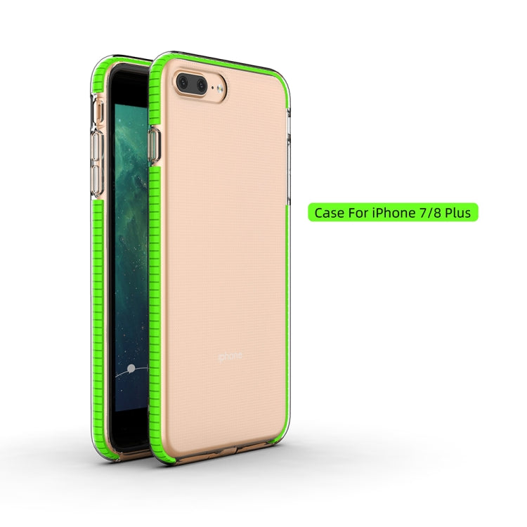 For iPhone 8 Plus & 7 Plus TPU Double-color Shockproof Protective Case