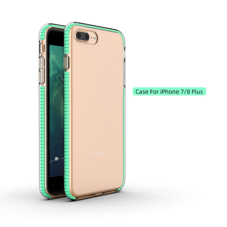 For iPhone 8 Plus & 7 Plus TPU Double-color Shockproof Protective Case