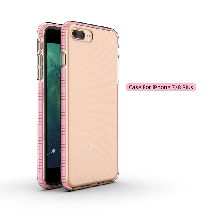 For iPhone 8 Plus & 7 Plus TPU Double-color Shockproof Protective Case