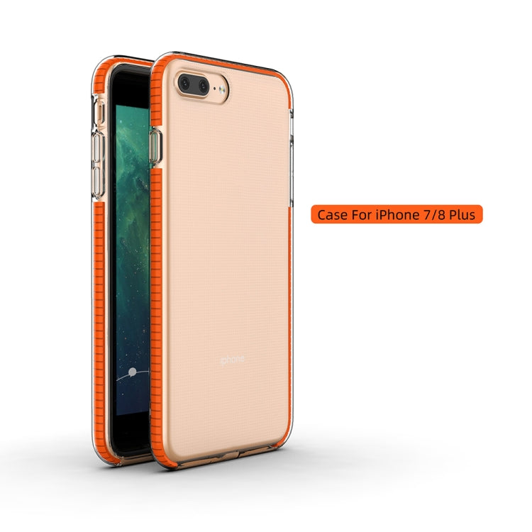 For iPhone 8 Plus & 7 Plus TPU Double-color Shockproof Protective Case