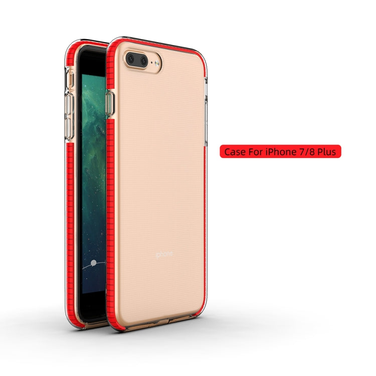 For iPhone 8 Plus & 7 Plus TPU Double-color Shockproof Protective Case