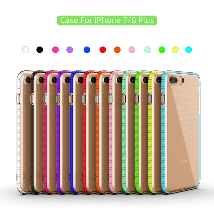 For iPhone 8 Plus & 7 Plus TPU Double-color Shockproof Protective Case