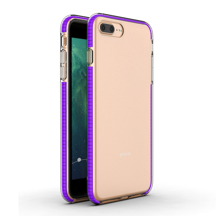 For iPhone 8 Plus & 7 Plus TPU Double-color Shockproof Protective Case