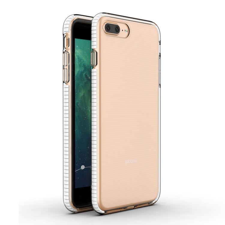 For iPhone 8 Plus & 7 Plus TPU Double-color Shockproof Protective Case