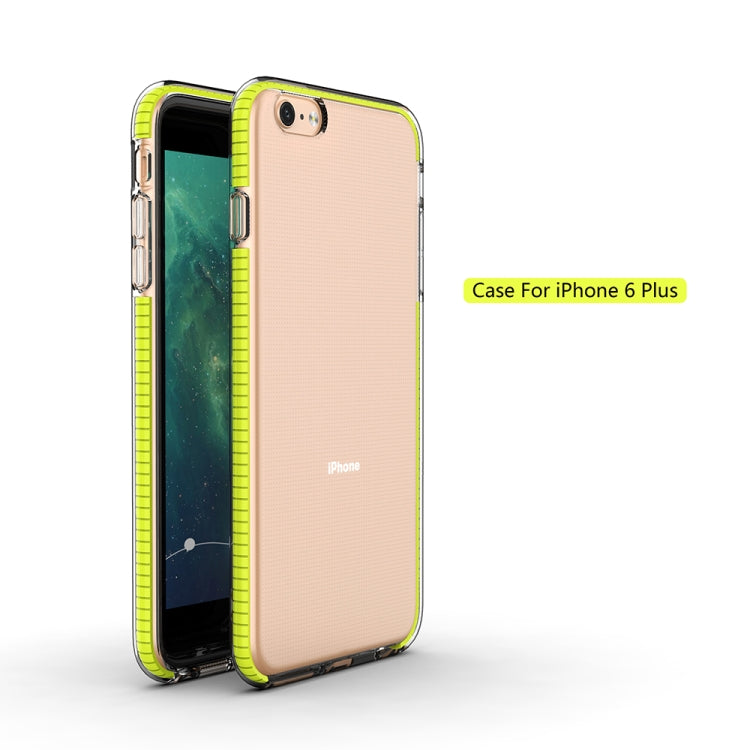 For iPhone 6 Plus TPU Double-color Shockproof Protective Case