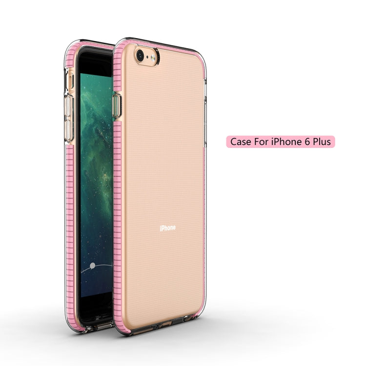 For iPhone 6 Plus TPU Double-color Shockproof Protective Case