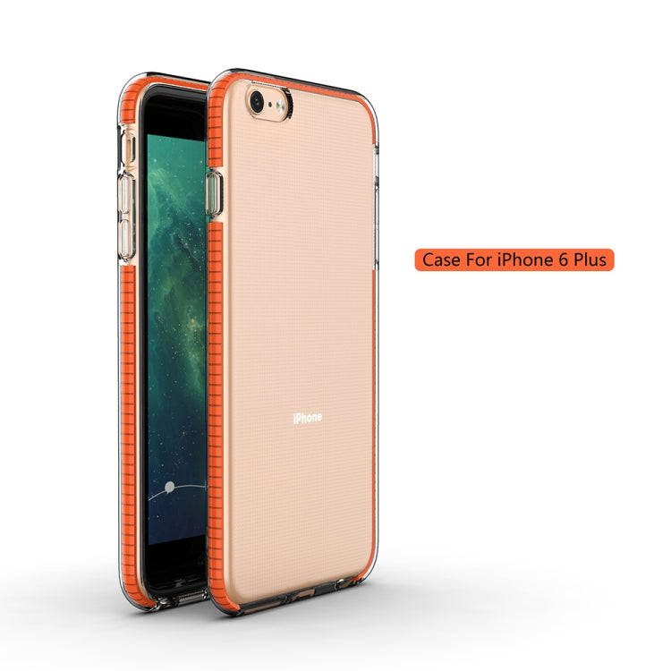 For iPhone 6 Plus TPU Double-color Shockproof Protective Case