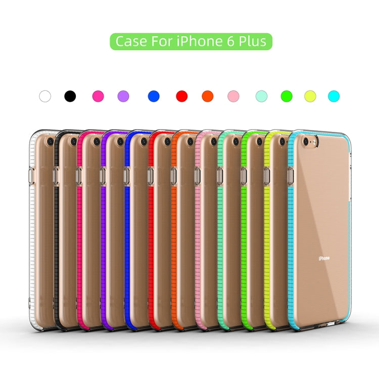For iPhone 6 Plus TPU Double-color Shockproof Protective Case