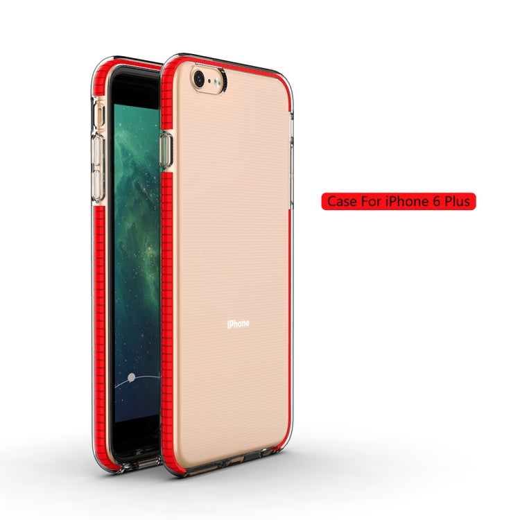 For iPhone 6 Plus TPU Double-color Shockproof Protective Case