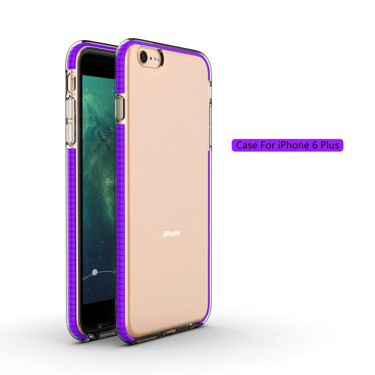 For iPhone 6 Plus TPU Double-color Shockproof Protective Case
