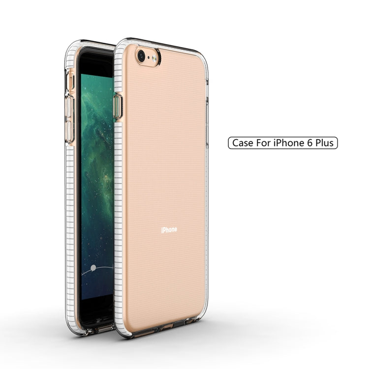For iPhone 6 Plus TPU Double-color Shockproof Protective Case
