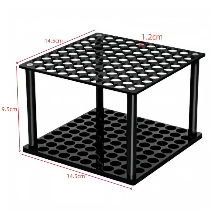 YX163 96-Hole Acrylic Paint Brush Pencils Stand