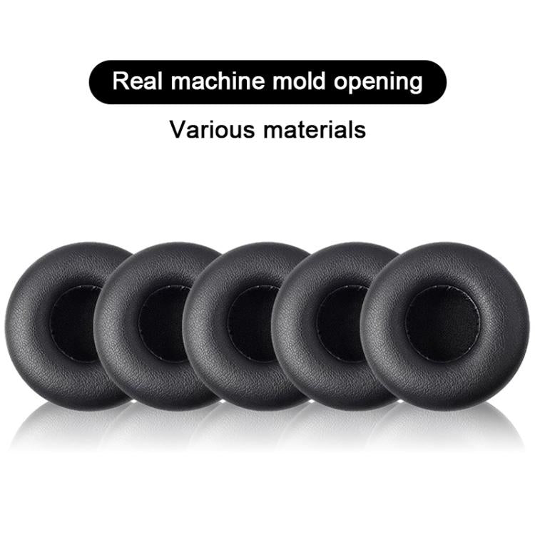 2pcs Protein Leather Replacement Earpads For AKG K402 / K414P / K416P - Black
