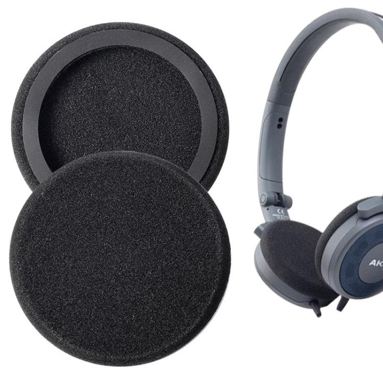 2pcs Protein Leather Replacement Earpads For AKG K402 / K414P / K416P - Black