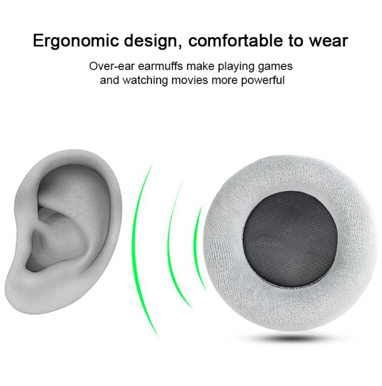 2pcs Mesh Splicing Replacement Earpads For AKG K612 / K712