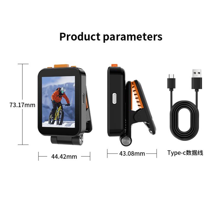 RK-X40G Mini Rear Selfie Screen Sound Version with Clip