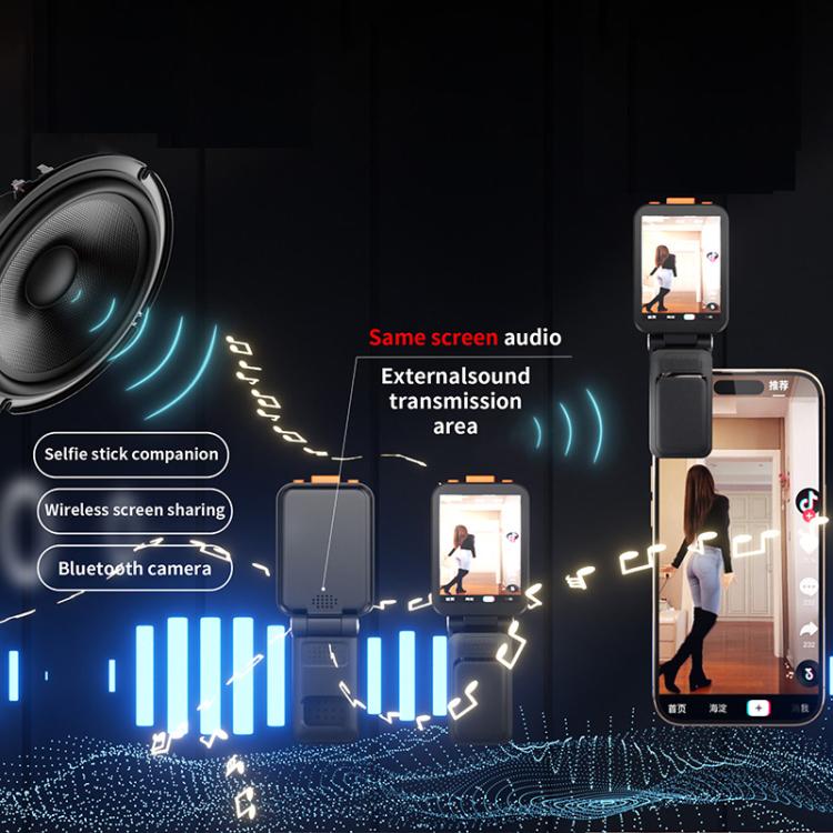RK-X40G Mini Rear Selfie Screen Sound Version with Clip
