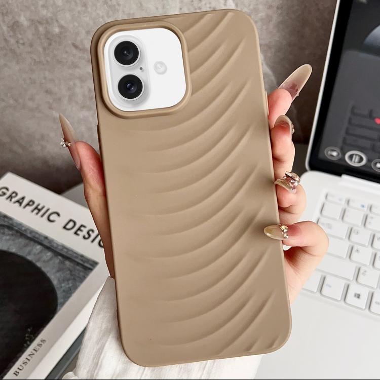 For iPhone 16 Water Ripples TPU Phone Case