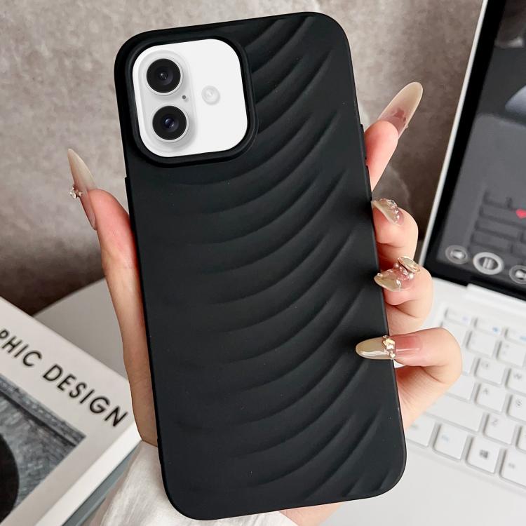 For iPhone 16 Water Ripples TPU Phone Case