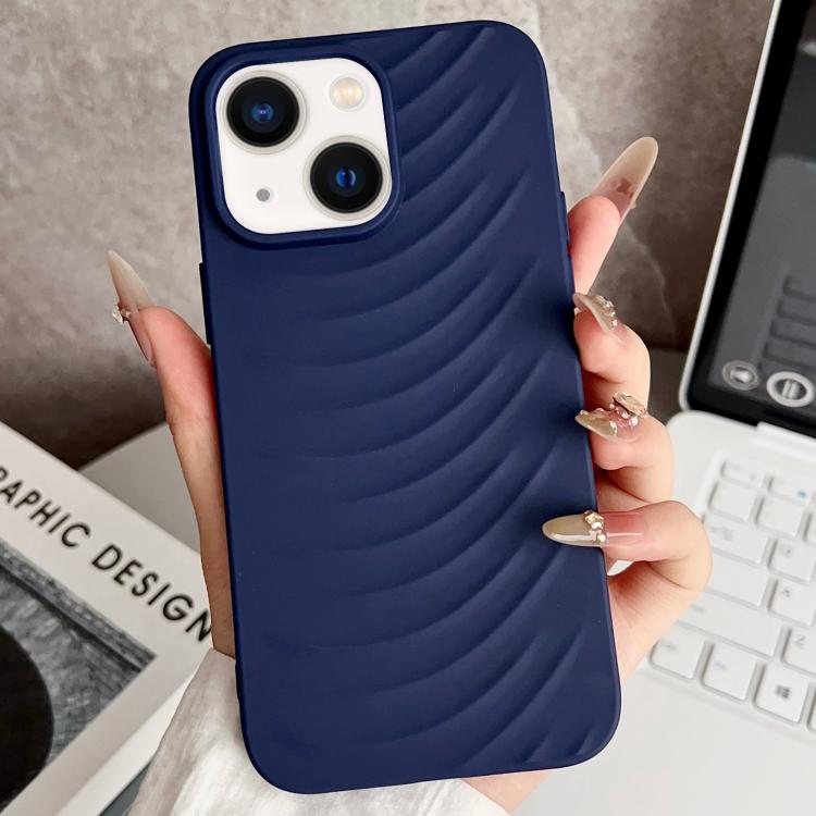For iPhone 14 Water Ripples TPU Phone Case