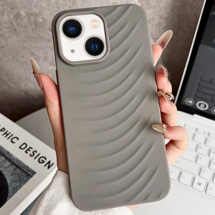 For iPhone 14 Water Ripples TPU Phone Case