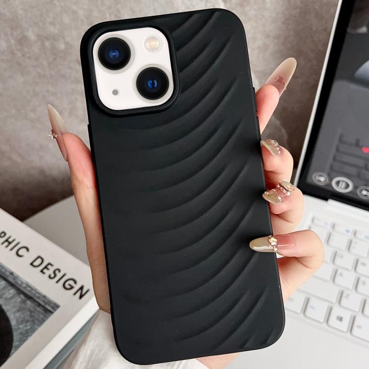 For iPhone 14 Water Ripples TPU Phone Case