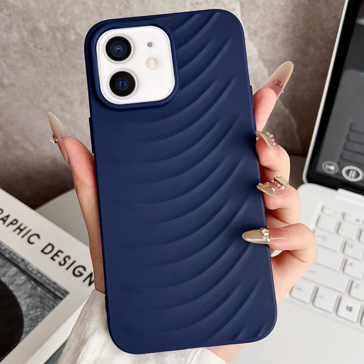For iPhone 12 Water Ripples TPU Phone Case