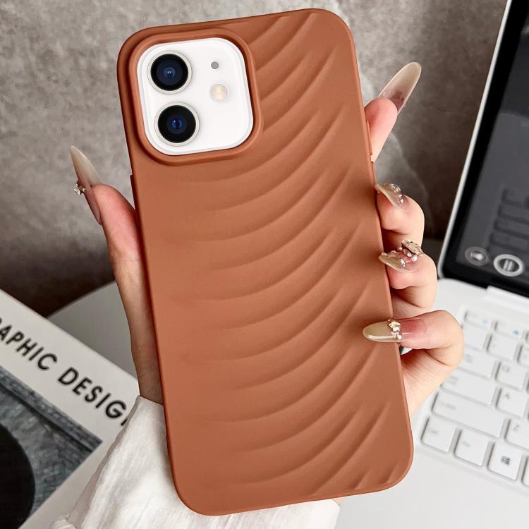 For iPhone 12 Water Ripples TPU Phone Case