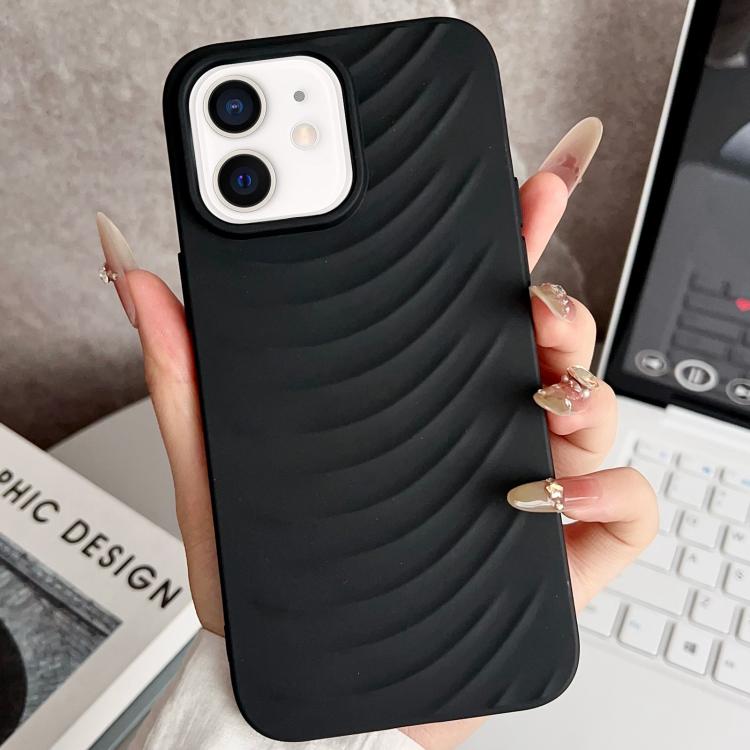 For iPhone 12 Water Ripples TPU Phone Case