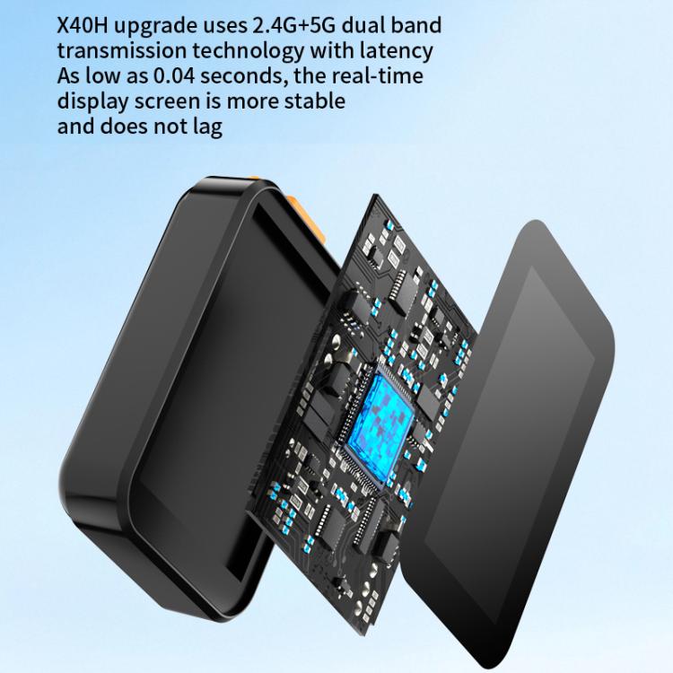 RK-X40H Mini Rear Selfie Screen Sync Sound Version