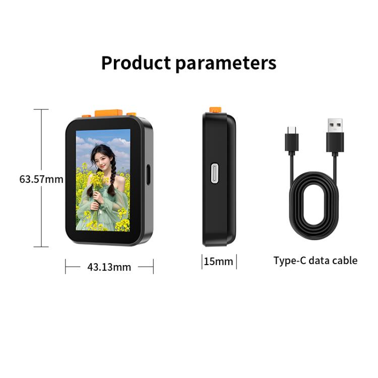 RK-X40H Mini Rear Selfie Screen Sync Sound Version