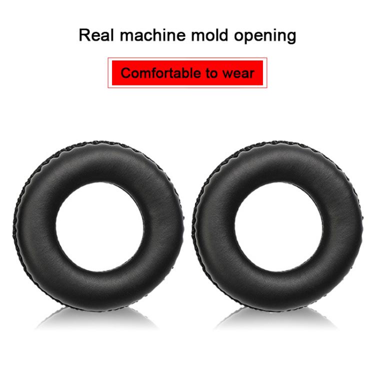 2pcs Protein Leather Replacement Earpads For AKG K240 MKII / K270 - Black