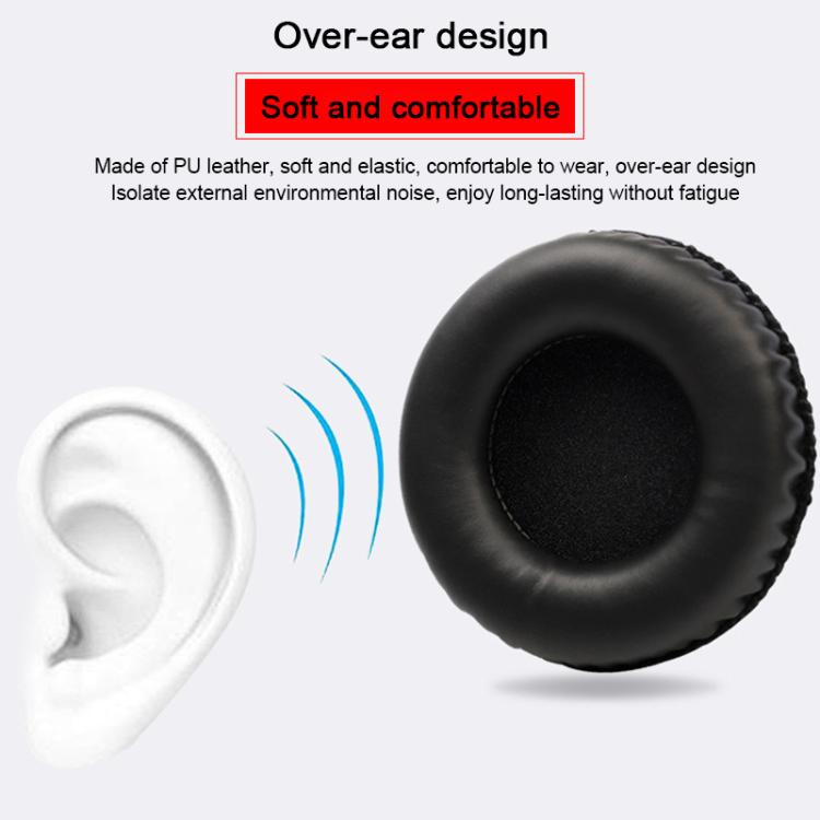 2pcs Protein Leather Replacement Earpads For AKG K240 MKII / K270 - Black