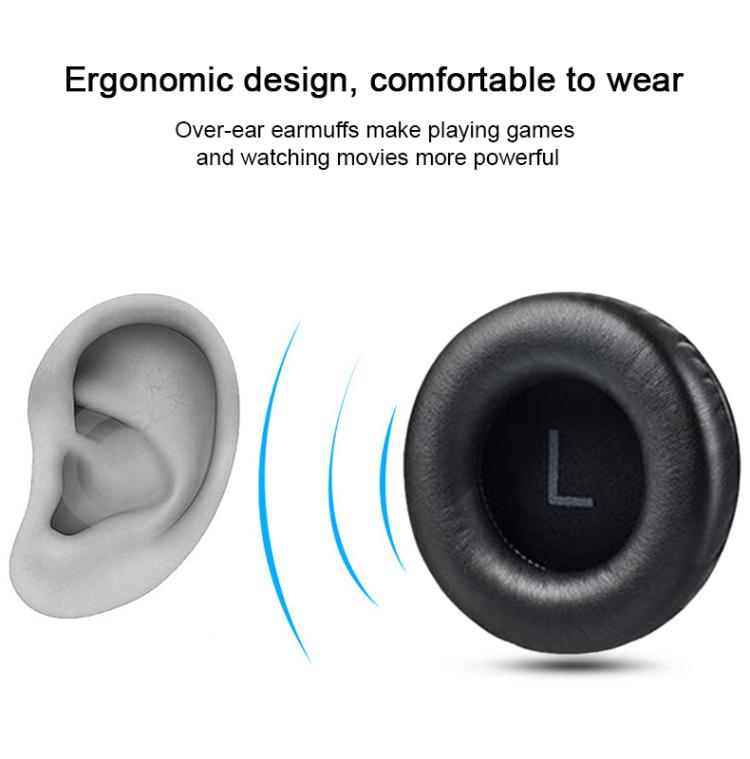 1 Pair Protein Leather Replacement Earpads For AKG K845 / K845BT