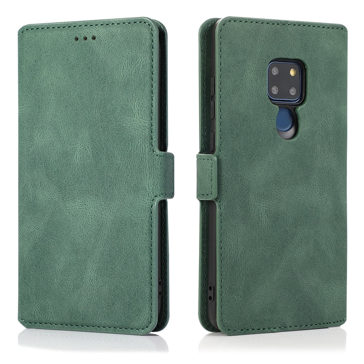 For Huawei Mate 20 Retro Magnetic Closing Clasp Horizontal Flip Leather Case with Holder & Card Slots & Photo Frame & Wallet