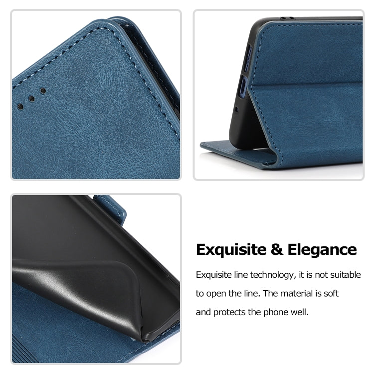 For Huawei Mate 20 Retro Magnetic Closing Clasp Horizontal Flip Leather Case with Holder & Card Slots & Photo Frame & Wallet