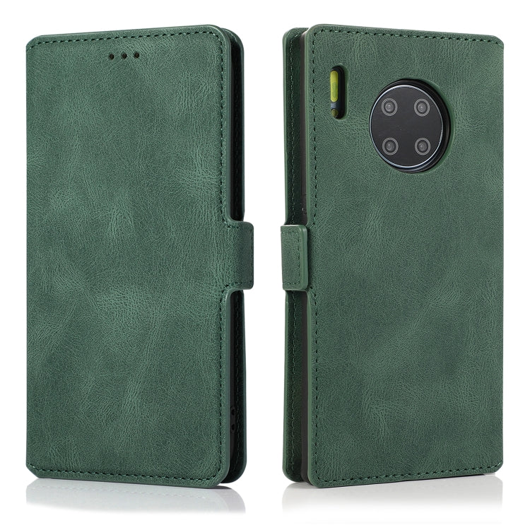 For Huawei Mate 30 Pro Retro Magnetic Closing Clasp Horizontal Flip Leather Case with Holder & Card Slots & Photo Frame & Wallet