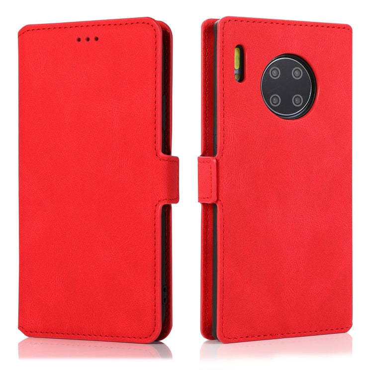 For Huawei Mate 30 Pro Retro Magnetic Closing Clasp Horizontal Flip Leather Case with Holder & Card Slots & Photo Frame & Wallet