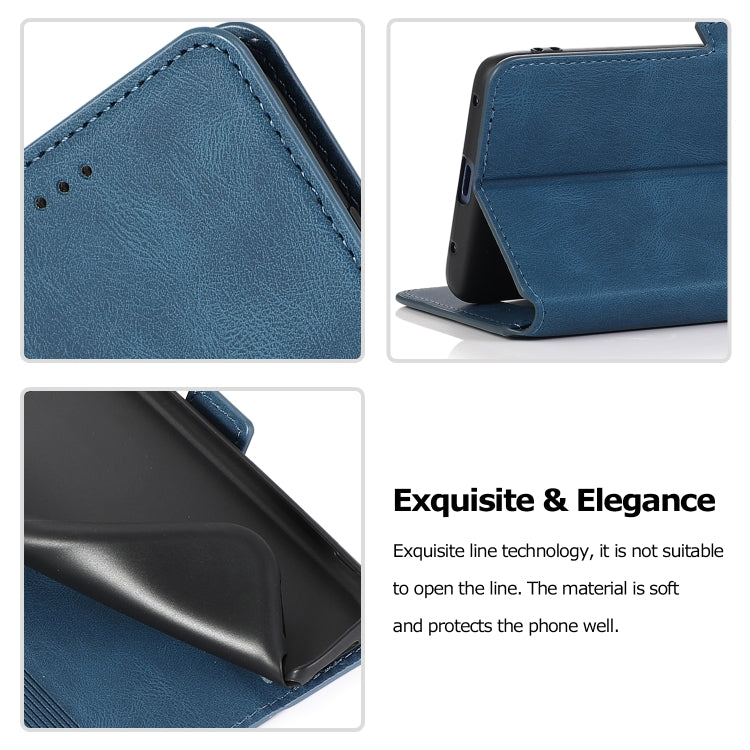For Huawei Mate 20 Pro Retro Magnetic Closing Clasp Horizontal Flip Leather Case with Holder & Card Slots & Photo Frame & Wallet