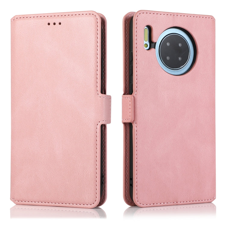 For Huawei Mate 30 Retro Magnetic Closing Clasp Horizontal Flip Leather Case with Holder & Card Slots & Photo Frame & Wallet