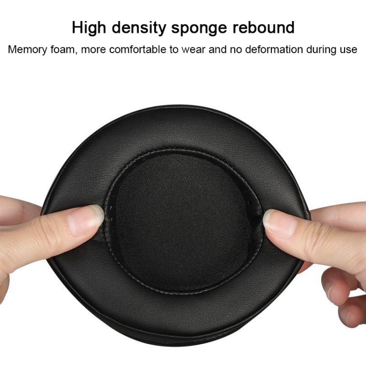 2pcs Protein Leather Replacement Earpads For AKG K812 Pro - Black